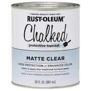 Rust-Oleum Interior Paint, Matte, 1 qt 287722